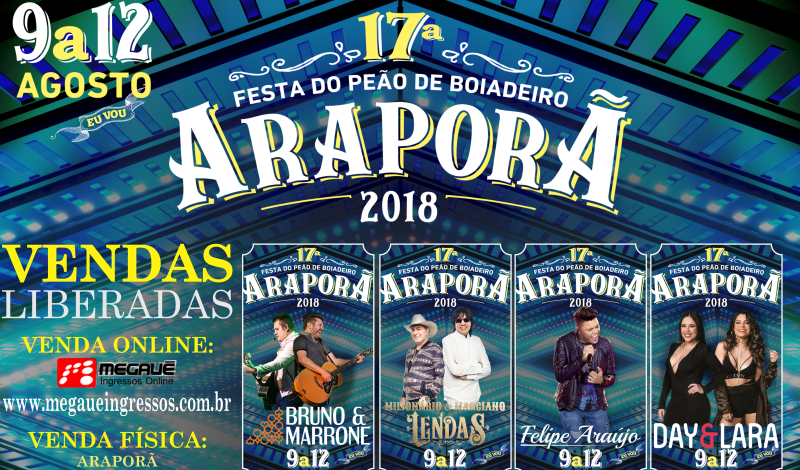 Imagem destaque notícia INGRESSOS DA FESTA DO PEÃO PODEM SER ADQUIRIDOS PELA INTERNET
