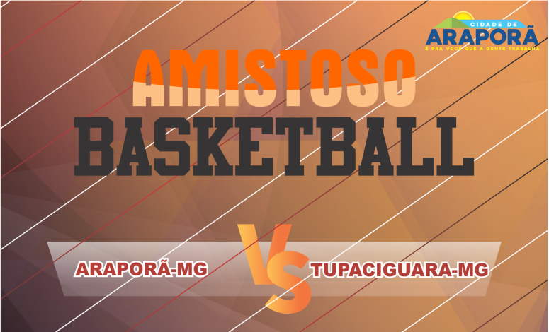 Imagem destaque notícia Araporã sedia amistoso de basquete