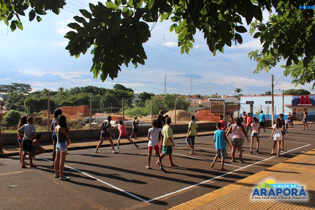 Imagem destaque notícia Rua de Lazer oferece lazer e entretenimento para a comunidade de Arapor&atilde;